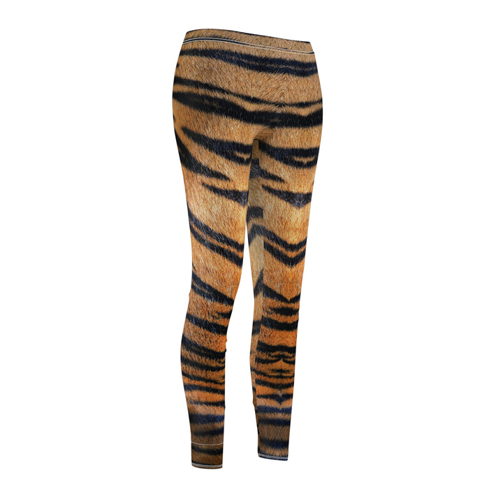 Real Bengal Tiger-Striped Women's Casual Leggings