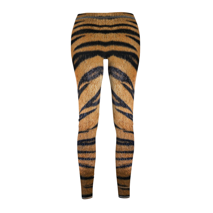 Real Bengal Tiger-Striped Women's Casual Leggings