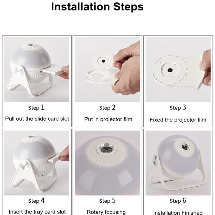 Galaxy Projector Night Lights