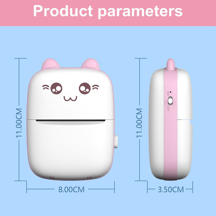 Cat Shape Mini Printer