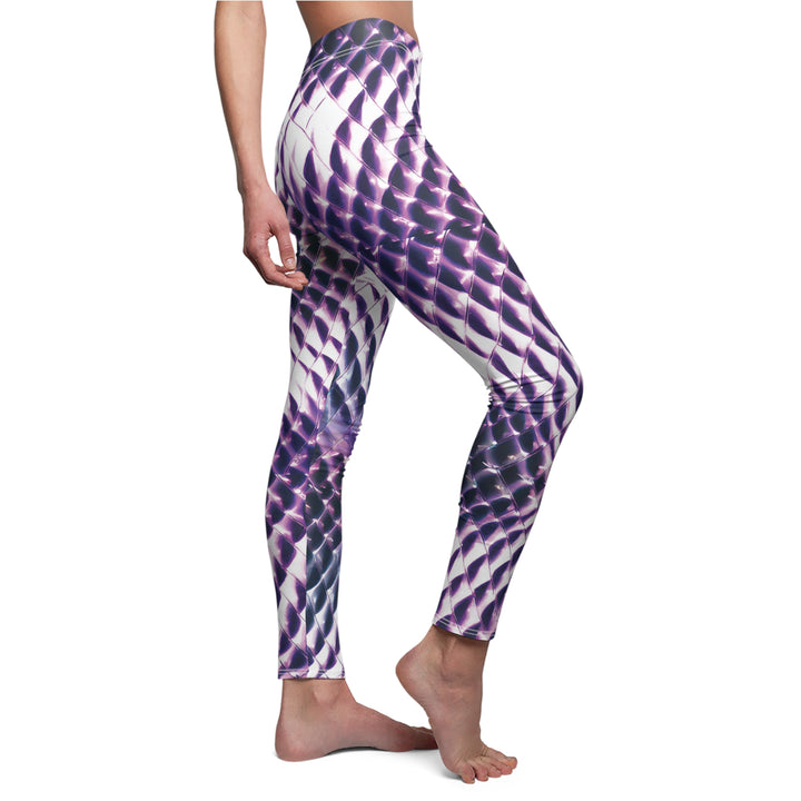 Disco fish scale Women's Casual Leggings