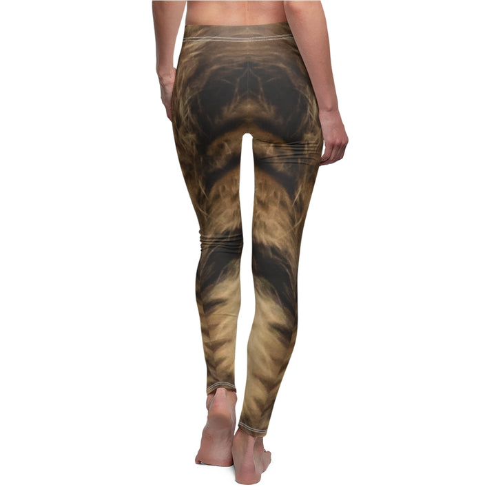 Real cat print Women's Casual Leggings (inspired by DinkDink BooBoo's 1st birthday)