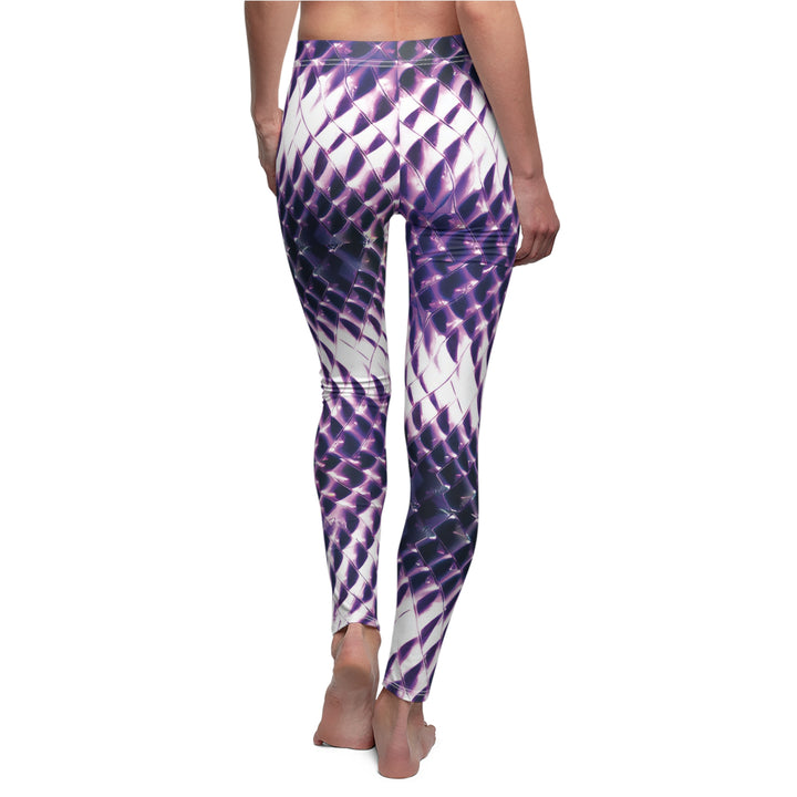 Disco fish scale Women's Casual Leggings