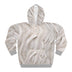 Luxurious White Feather-pattern Unisex Pullover Hoodie