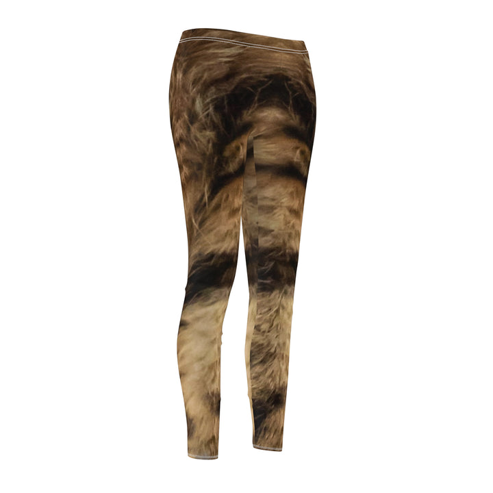 Real cat print Women's Casual Leggings (inspired by DinkDink BooBoo's 1st birthday)