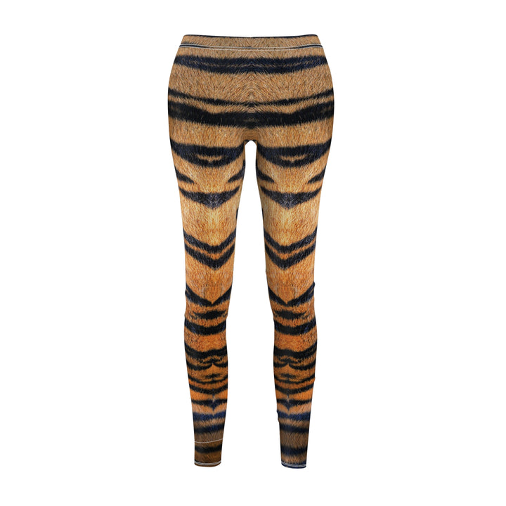 Real Bengal Tiger-Striped Women's Casual Leggings