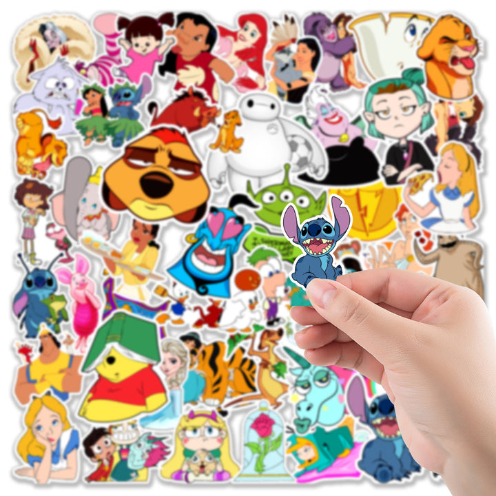 50pcs Disney Waterproof Stickers