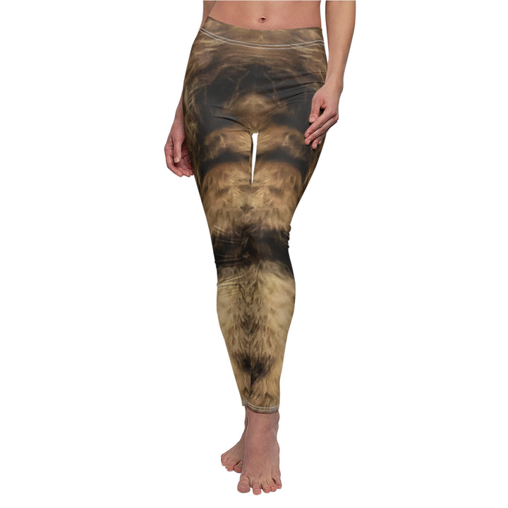 Real cat print Women's Casual Leggings (inspired by DinkDink BooBoo's 1st birthday)