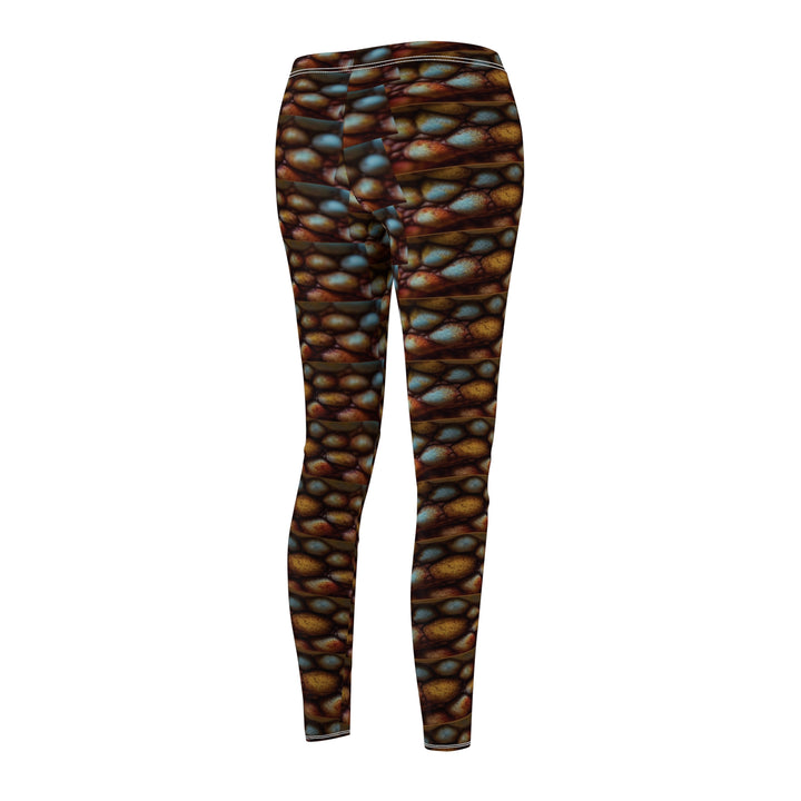 Chameleon Scale Women's Casual Leggings (AOP)