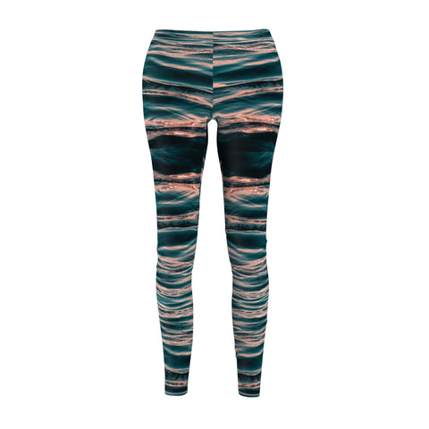 Women’s Leggings Water Ripple Pattern