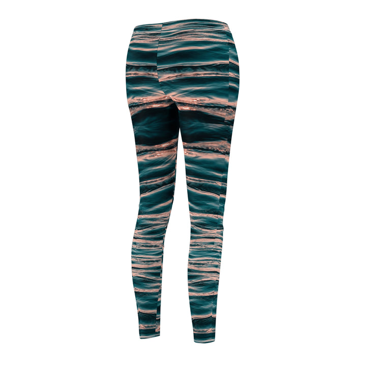 Women’s Leggings Water Ripple Pattern