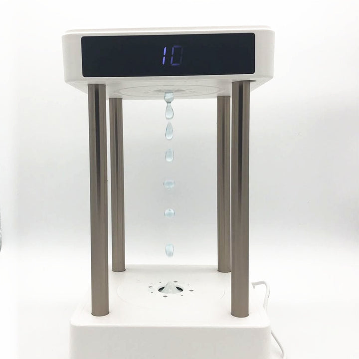 Anti Gravity Levitating Water Drops Clock