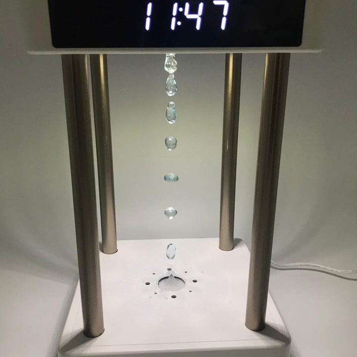 Anti Gravity Levitating Water Drops Clock