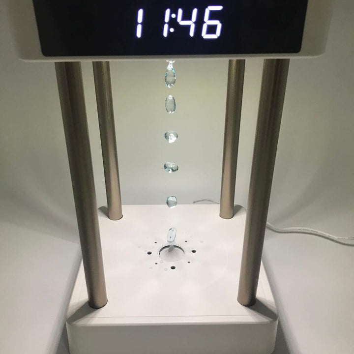 Anti Gravity Levitating Water Drops Clock